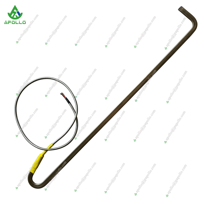 Apollo heating rod for CAT SE50VT asphalt पक्की सड़क करनेवाला - side view